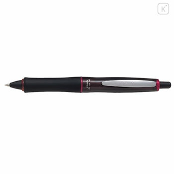 Japan Pilot Dr. Grip Full Black Ballpoint Pen - 0.7mm Bordeaux - 1