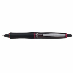 Japan Pilot Dr. Grip Full Black Ballpoint Pen - 0.7mm Bordeaux