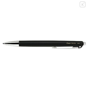 Japan Pilot Acro 500 Ballpoint Pen - 0.3mm Black Matte - 1