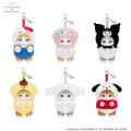 Japan Mofusand × Sanrio Kiramekko Mascot Keychain Box Set - 1