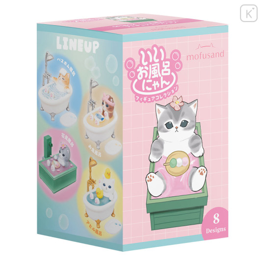 Japan Mofusand Secret Gpsbox Figure - Bath Cat Blind Box - 1