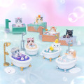 Japan Mofusand Secret Gpsbox Figure - Bath Cat Blind Box - 2