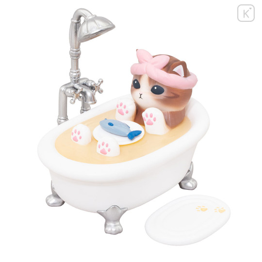 Japan Mofusand Secret Gpsbox Figure - Bath Cat Blind Box - 4