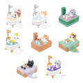 Japan Mofusand Gpsbox Figure Box Set - Bath Cat - 1