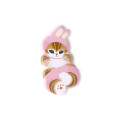 Japan Mofusand Large Puffy Sticker - Bunny Cat - 4
