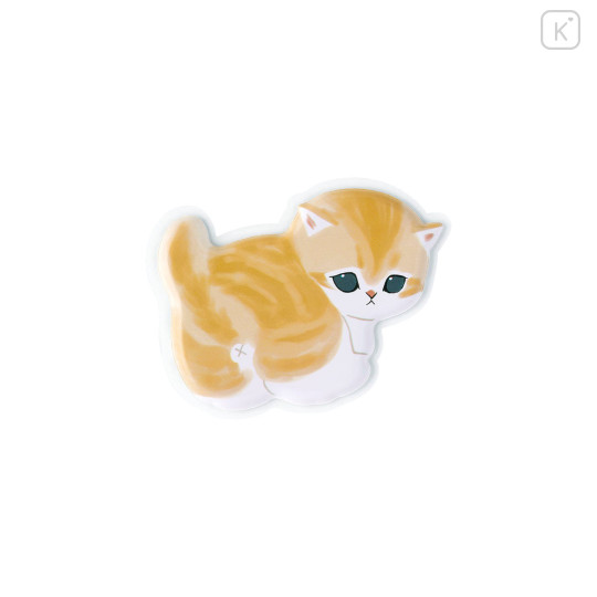 Japan Mofusand Large Puffy Sticker - Buttock Cat - 4
