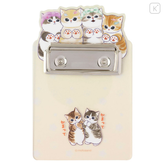 Japan Mofusand Acrylic Binder with Memo Pad - I want to interrupt your outing - 5