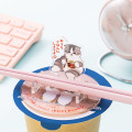 Japan Mofusand Acrylic Noodle Stopper - I want to interrupt your outing - 2