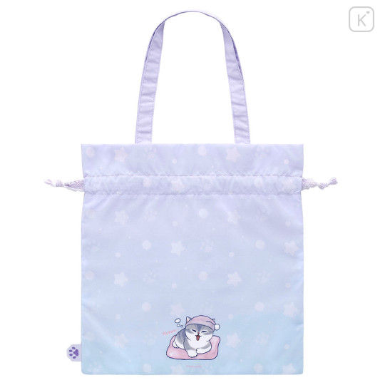 Japan Mofusand 2way Large Drawstring Bag - I want to interrupt your outing - 6