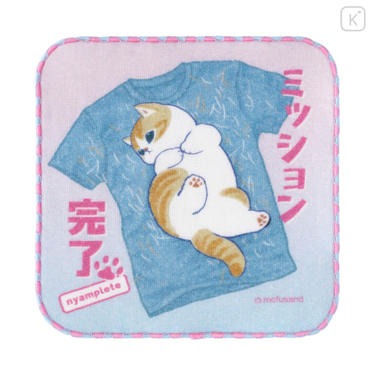 Japan Mofusand Gauze Hand Towel - I want to interrupt your outing : Mission accomplished - 1