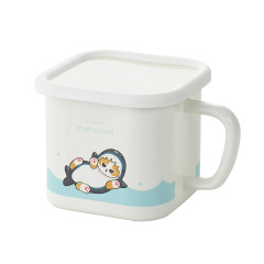 Japan Mofusand Enamel Multi-Square Pot - Shark Cat