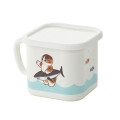 Japan Mofusand Enamel Multi-Square Pot - Shark Cat - 5