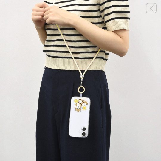 Japan Mofusand Multi Ring Plus with Shoulder Strap - Bee Cat - 4