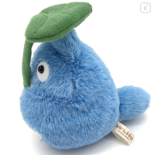 Japan Ghibli Fluffy Beanbag Plush - Chu Totoro : Leaf - 2