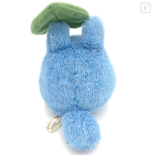 Japan Ghibli Fluffy Beanbag Plush - Chu Totoro : Leaf - 3