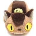 Japan Ghibli Fluffy Beanbag Plush - My Neighbor Totoro : Catbus - 1