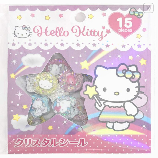 Japan Sanrio Crystal Seal - Hello Kitty : Fantasy - 1