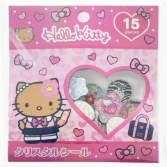 Japan Sanrio Crystal Seal - Hello Kitty : Gogo Gal