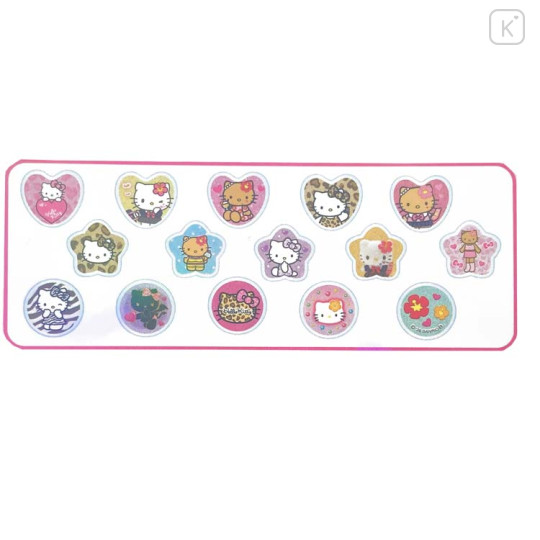 Japan Sanrio Crystal Seal - Hello Kitty : Gogo Gal - 2