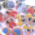 Japan The Powerpuff Girls Roll Fluffy Sticker Flakes - 2
