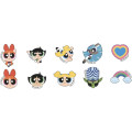 Japan The Powerpuff Girls Roll Fluffy Sticker Flakes - 3