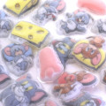 Japan Tom and Jerry Roll Fluffy Sticker Flakes - Tom & Jerry - 2