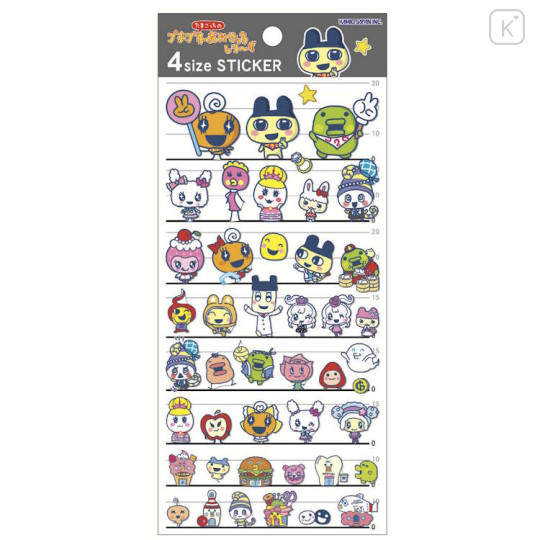 Japan Tamagotchi 4 Size Sticker - Omisecchi A - 1