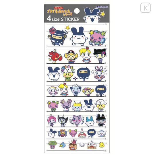 Japan Tamagotchi 4 Size Sticker - Omisecchi B - 1