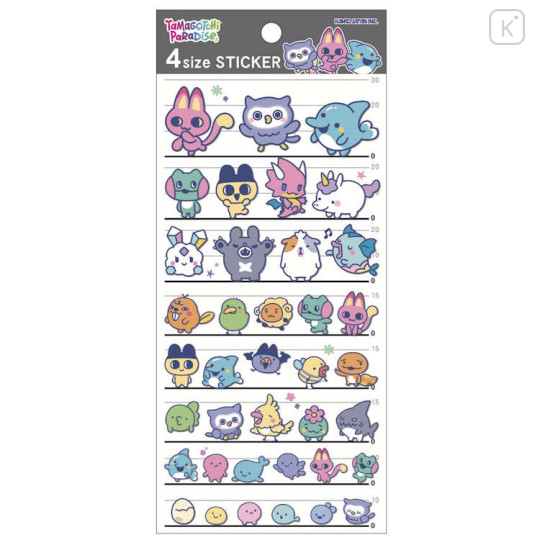 Japan Tamagotchi 4 Size Sticker - Paradise B - 1