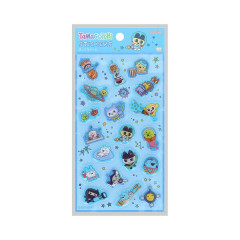 Japan Tamagotchi Puffy Sticker - Blue