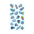 Japan Tamagotchi Puffy Sticker - Blue - 2