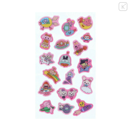 Japan Tamagotchi Puffy Sticker - Pink - 2