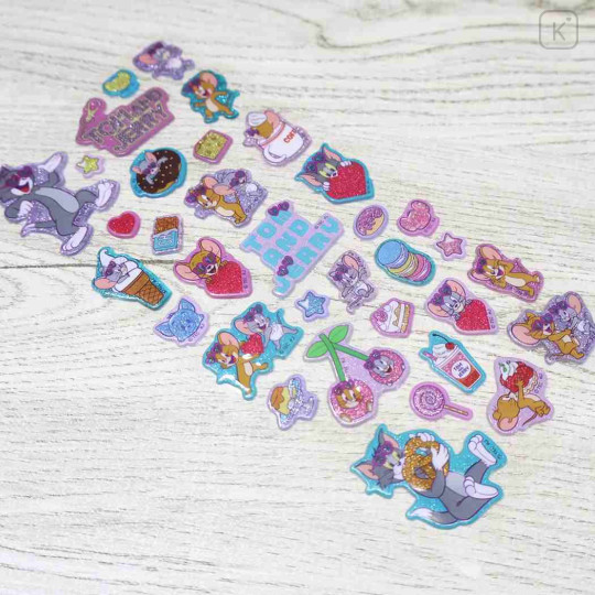 Japan Tom and Jerry Candy Glitter Sticker - Tom & Jerry - 2