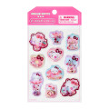 Japan Sanrio Original Beaded Puffy Sticker - Hello Kitty - 1