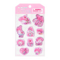 Japan Sanrio Original Beaded Puffy Sticker - My Melody - 1
