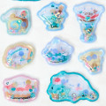 Japan Sanrio Original Beaded Puffy Sticker - Cinnamoroll - 4