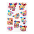 Japan Sanrio Original Beaded Puffy Sticker - Usahana - 2