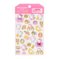 Japan Sanrio Original Gold Foil Puffy Sticker - Hello Kitty - 1