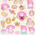 Japan Sanrio Original Gold Foil Puffy Sticker - My Melody - 4