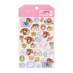 Japan Sanrio Original Gold Foil Puffy Sticker - Sugarbunnies