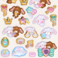 Japan Sanrio Original Gold Foil Puffy Sticker - Sugarbunnies - 4