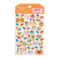 Japan Sanrio Original Gold Foil Puffy Sticker - Usahana - 1
