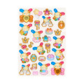 Japan Sanrio Original Gold Foil Puffy Sticker - Usahana - 2