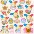 Japan Sanrio Original Gold Foil Puffy Sticker - Usahana - 4