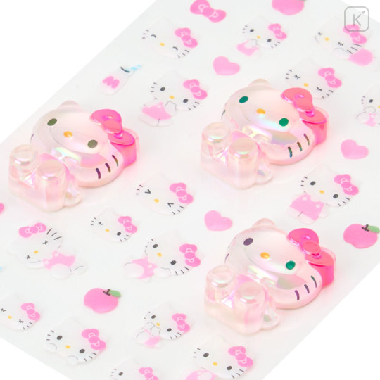 Japan Sanrio Original Aurora 3D Sticker - Hello Kitty - 3