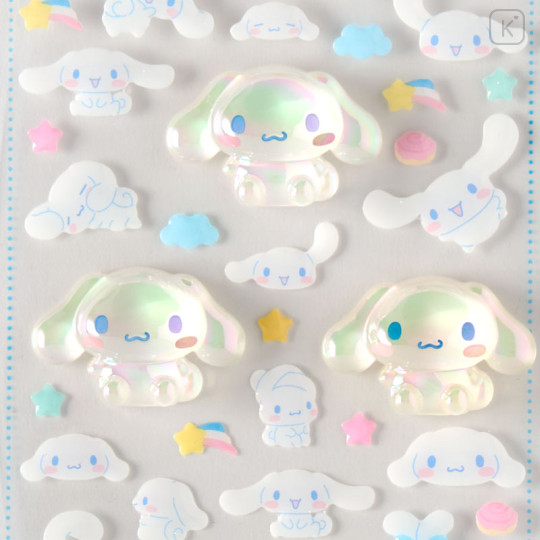 Japan Sanrio Original Aurora 3D Sticker - Cinnamoroll - 2