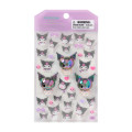 Japan Sanrio Original Aurora 3D Sticker - Kuromi - 1