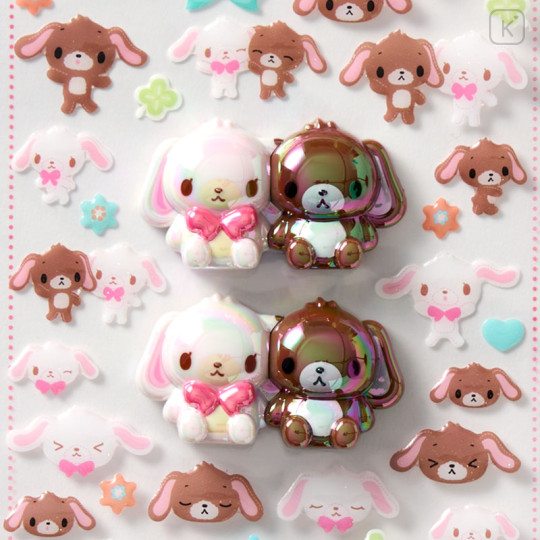 Japan Sanrio Original Aurora 3D Sticker - Sugarbunnies - 2