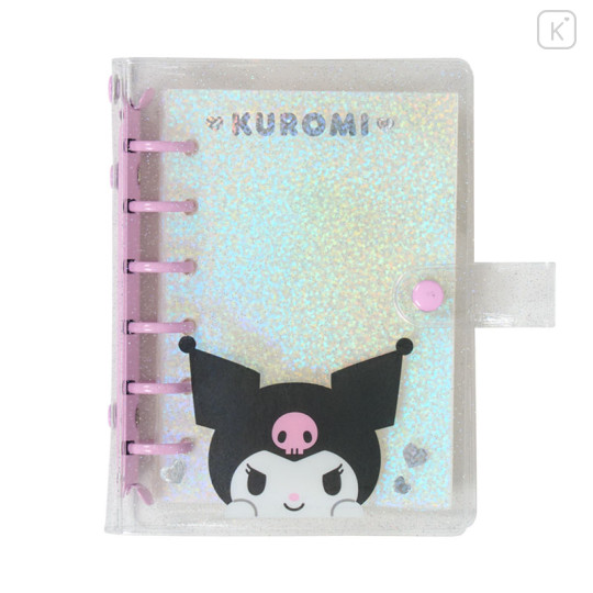 Japan Sanrio Original Clear Sticker Binder - Kuromi - 1