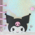 Japan Sanrio Original Clear Sticker Binder - Kuromi - 4